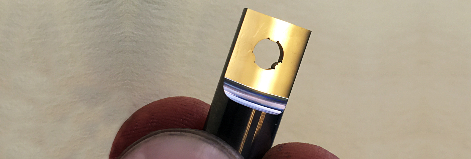 Gabarit De Détection De Circularité 0.001 Pour L'usinage De Tiges Rondes En Carbure De Tungstène